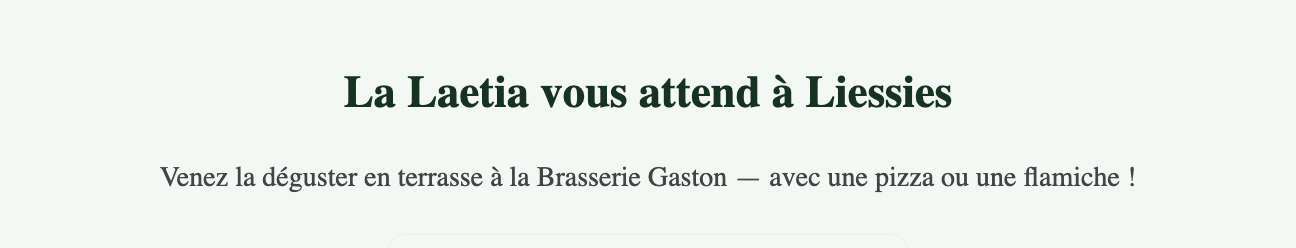 Brasserie de Liessies et Gaston